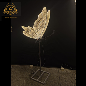 Ailes de <span class=keywords><strong>papillon</strong></span> lumineuses avec LED décoratives de luxe qui s'ouvrent et se ferment, support lumineux pour <span class=keywords><strong>papillon</strong></span>, idéal pour la <span class=keywords><strong>décoration</strong></span> d'allées de mariage et de fêtes - Product Image 4
