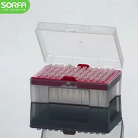 Embouts de pipette de laboratoire stériles filtrés en plastique jetables de 10 µl pour la science