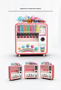 Máquina Expendedora Inteligente de Dulces y Chocolates, Autoservicio Comercial con Código QR, Máquina de Dulces de Colores Alegres - Product Image 6