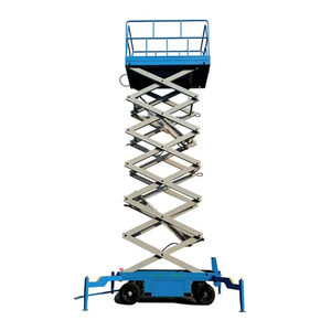 Plateforme de travail en hauteur mobile autopropulsée à ciseaux hydraulique QJSL 8m, petite, électrique, nouvelle ou d'<span class=keywords><strong>occasion</strong></span> - Product Image 1