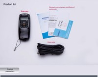 Mindeo MS3690 PDA ordinateur portable Terminal de données sans fil QR lecteur de codes à barres usage industriel Stock pour système d'exploitation Palm