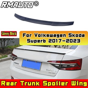 Rear <b>Trunk</b> Spoiler Wing Rear Roof Spoiler Roof Wing Compatible With Volkswagen Skoda Superb 2017-2023 Body Kit Car Accessories - Product Image 2