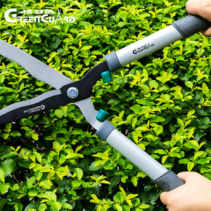 Green Guard Wavy Blade Hedge Shears 40 Cm Stainless Steel For Trimming Trees Flowers Hedges - Product Image 2