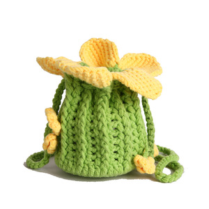 Bolso Bandolera Mini de <span class=keywords><strong>Ganchillo</strong></span> para Mujer y Niña, Tejido de Algodón Transpirable, Resistente al Desgaste, Suave, de Piel Sintética, para <span class=keywords><strong>Invierno</strong></span> - Product Image 5