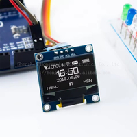 Módulo de pantalla OLED de 0,96 pulgadas, 128x64, 1306, 3,3, V-5V, azul, amarillo, blanco, Compatible con Arduino ESP32 ESP8266
