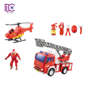 Equipo de rescate de <span class=keywords><strong>bomberos</strong></span>, <span class=keywords><strong>juguete</strong></span> con motor de fuego, torre de reloj con luz y sonido, superventas de <span class=keywords><strong>Amazon</strong></span> - Product Image 4