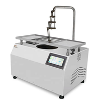 Distributeur de chocolat chaud portable 5,5 L Fontaine à chocolat Machine à chocolat à tempérage automatique