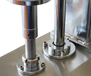 Machine de scellage semi-automatique en acier inoxydable pour canettes rondes en aluminium, bière, plastique PET, thon, papier et boissons TDFJ-160SP - Product Image 3