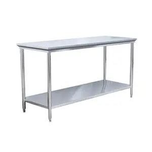 Factory Price Stainless Steel Single Sink Working Table For Sale