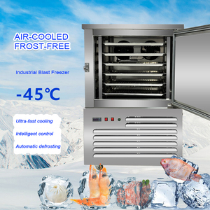 Réfrigérateurs à <span class=keywords><strong>congélateur</strong></span> supérieur, congélateurs horizontaux, congélateurs à air, refroidisseur, 15 plateaux, excellent pour la fabrication de gelato et la congélation multiple - Product Image 4