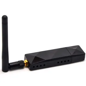 AR9271 Adaptor WiFi USB 3dBi, Kartu Jaringan Antena Nirkabel 802.11n 150Mbps untuk Linux