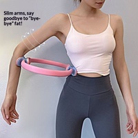 Cercle de Pilates Durable en Fibre de Verre ABS Écologique pour l'Entraînement Musculaire et la Tonification des Jambes à Domicile