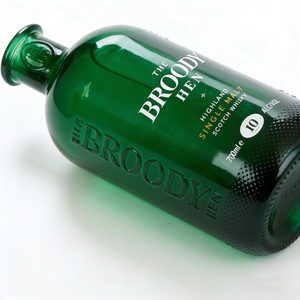 Custom Embossed LOGO <strong>Non</strong> <strong>Alcoholic</strong> Wine Cider Flavored Syrup Bottles Dry Gin Green <strong>Whisky</strong> Glass Bottle 700ml - Product Image 3