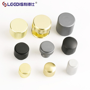 LGEDIS Aluminum Alloy Cabinet <b>Knobs</b> Cylindrical Minimalist Design For <b>Drawer</b> Furniture Hardware Handle Wholesale - Product Image 2