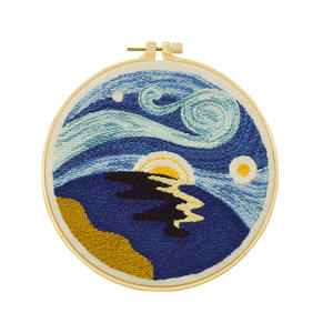 OEM ODM Kits de crochet de verrouillage personnalisés DIY pour enfants débutants artisanat tricot point de croix <span class=keywords><strong>Kit</strong></span> de broderie poinçon aiguille <span class=keywords><strong>Kit</strong></span> de démarrage - Product Image 5