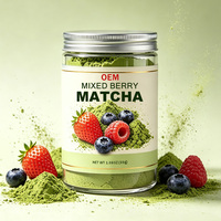Fairir Natuurlijke Gemengde Bessen Matcha Poeder Aangepaste Bessenverhouding Gearomatiseerde Matcha Multi Bessen Poeder Matcha Groothandel Leverancier