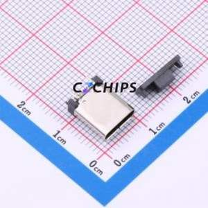 XUBF-0338-1050 USB Connector SMD Connector ( Connector Type: Type-C )( Protocol Standard: USB 3.1 )( Gender: Female ) - Product Image 1