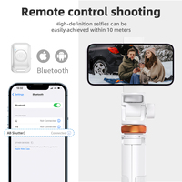 Bâtons de selfie d'extérieur portables d'approvisionnement d'usine support de trépied de téléphone pour téléphone avec support de téléphone pour la diffusion en direct Tiktok