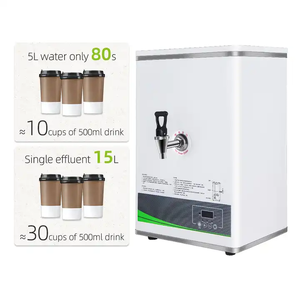 Grande capacidade Automatic Boiling <span class=keywords><strong>Water</strong></span> Machine água dispensador caldeira Comercial Milk Tea Shop Aquecedor elétrico de água - Product Image 2