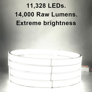 Tira de Luz <span class=keywords><strong>LED</strong></span> Personalizada para Llantas de Coche, RGB RGBW Blanco Puro, Fila Única, 5, 10, 12 Filas, 15.5, 17 Pulgadas, Kit de Anillo de Luz <span class=keywords><strong>LED</strong></span> para Llantas de Camión - Product Image 3