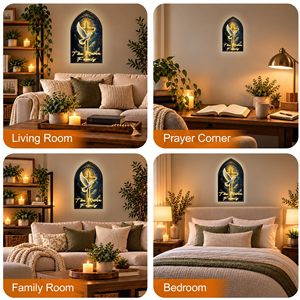 Letrero de Neón con Luces LED Cristianas, Decoración de Pared LED Personalizada para Sala de Estar, Oficina <span class=keywords><strong>en</strong></span> Casa, Bar, Garaje, Club, Pantalla Electrónica - Product Image 5