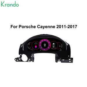 Krando 12.3" Affichage numérique virtuel du tableau de bord pour Porsche Cayenne 2011-2017 Compteurs de vitesse Écran LCD Linux Carplay - Product Image 3