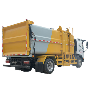 รถบรรทุกขยะอุตสาหกรรมแบบถังติดตั้งด้านข้างพร้อมกระปุกเกียร์อัตโนมัติอุปกรณ์ขนถ่ายขยะ - Product Image 5