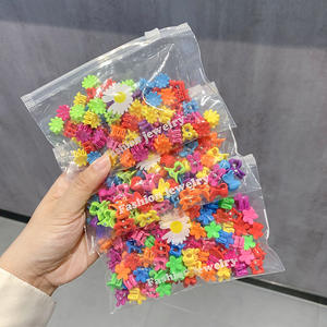 Mini Pinzas para el Cabello <span class=keywords><strong>Candy</strong></span> <span class=keywords><strong>Crush</strong></span>, 2000 Piezas, Pinzas para el Cabello de Moda para Niñas, Pinzas para el Cabello con Forma de Conejo, Flor y Mariposa - Product Image 5