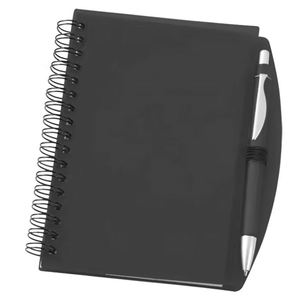 Papeterie personnalisée avec logo, carnet à spirales A5 avec stylo, agenda scolaire pour étudiants - Product Image 3