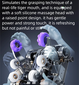 Silla de masaje de estiramiento de cuerpo completo eléctrica de gama alta 2024, el <span class=keywords><strong>mejor</strong></span> lujo de China, 4D 3D, Gravedad Cero, portátil con cuero PU C04 - Product Image 4