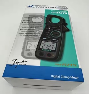 Kyoritsu Kew 2127R High-Precision Digital AC <b>Clamp</b> Meter Auto Range Advanced Features for Resistance Frequency Continuity - Product Image 3