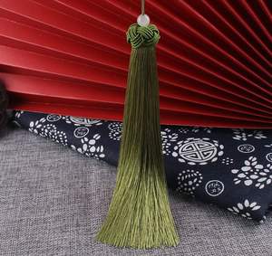 34 cm in Nylon per maglieria verticale <span class=keywords><strong>con</strong></span> frangia liscia di nappine <span class=keywords><strong>con</strong></span> Design ananas per feste <span class=keywords><strong>con</strong></span> decorazioni per tende a forma di borsa lanterna - Product Image 6