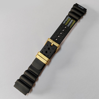 Bracelet de montre en silicone Maxtank JD420 Diver Diving avec boucle ardillon en caoutchouc N.D. Limite 20mm 22mm 24mm