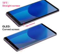 Écran tactile numériseur TFT LCD avec cadre pour Samsung Galaxy Note9 N960F N960F/DS N960U avec cadre