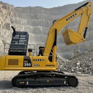 Excavatrice Komatsu PC350 d'occasion à bas prix, robuste, sur chenilles, grande taille, machine d'origine japonaise à vendre - Product Image 1