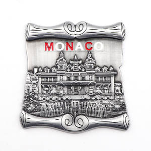 Fabrication sur mesure d'aimants de réfrigérateur en alliage de zinc, souvenirs de <span class=keywords><strong>Monaco</strong></span> - Product Image 4