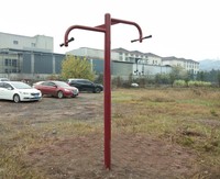 TUV-Certified Outdoor Gym Steel Fitness Equipment Nueva e innovadora barra de dominadas
