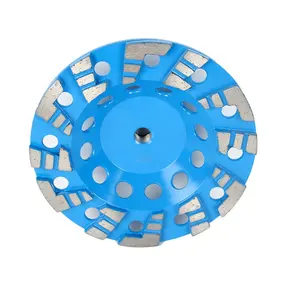 China Experienced Manufacturer high quality 7 inch concrete diamond grinding cup wheel 7 concrete tool