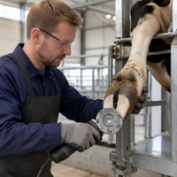 Disque de coupe de sabots pour bétail à usage agricole avec têtes de coupe aiguisées et conception robuste et durable Autres machines agricoles