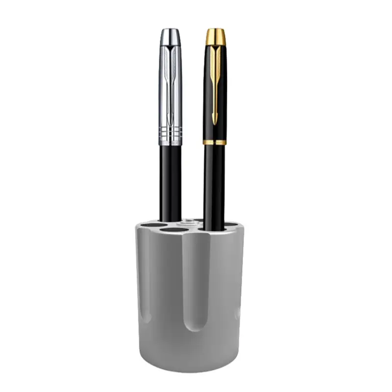 Desktop Office Supplies Gentleman Pen Organizer for Six Pen set