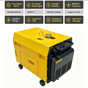 Generador Diésel Silencioso Kipor de 8Kva, Mini Compacto con Cubierta Insonorizada, para Pequeños Cafés, Tiendas en el <span class=keywords><strong>Centro</strong></span> de la Ciudad, Fuente de Energía de Emergencia - Product Image 5