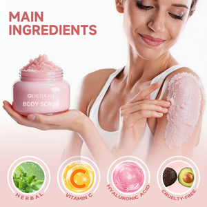 <span class=keywords><strong>Exfoliante</strong></span> <span class=keywords><strong>Corporal</strong></span> con Ácido Hialurónico, Libre de Crueldad Animal, Limpieza Profunda y Suave, Blanqueador, Hidratante, Mejora la Textura de la Piel - Product Image 2