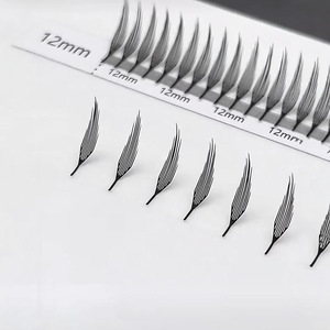 Xu Hướng Mới 3D Laser In Premade Anime Mềm Truyện Tranh Spire Lông Mi Gai Fluffy Bán Buôn Tổng Hợp Tóc Fan Lông Mi - Product Image 2