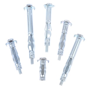 10 pièces M4 acier mur creux métal ancre Kit plaque de plâtre cloison sèche cavité bouchon cheville plafond <span class=keywords><strong>expansion</strong></span> <span class=keywords><strong>vis</strong></span> pour panneau de gypse - Product Image 3