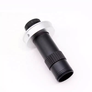 Lente de zoom <span class=keywords><strong>120X</strong></span> Lente de visión industrial Lente de cristal de montaje en C con adaptador de anillo de 50mm para cámara de microscopio digital industrial - Product Image 4