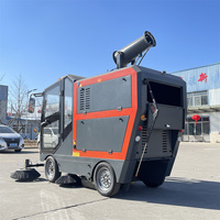 Balayeuse de voirie pour camion mécanique compact de grande taille, balayeuse de sol de rue, camion, prix incomplet
