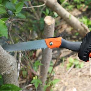 Hecho en Taiwán Sierra de mano plegable recta mediana de 25,5 a 44,5 cm Sierra de mano universal para cortar madera - Product Image 3