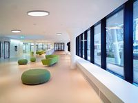 Plafonnier led intérieur/rond, 300/400/500/600mm, design moderne, montage en surface sur panneau, éclairage d'intérieur ou commercial
