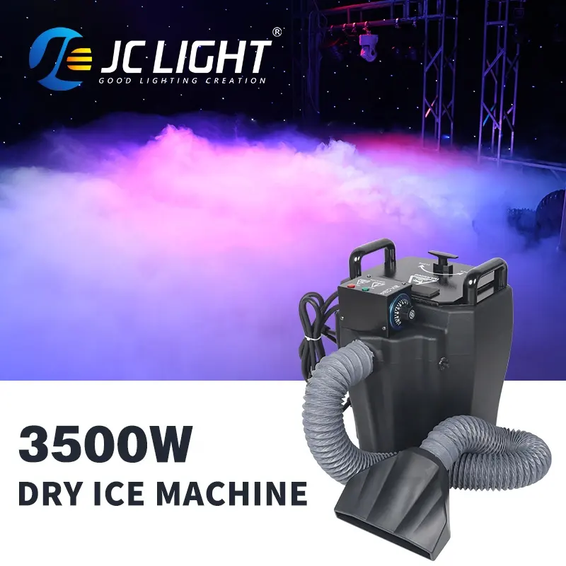 Мини 3500 Вт Сухой Ледяной туман машина сухой лед туман дымовая машина для свадебных мероприятий