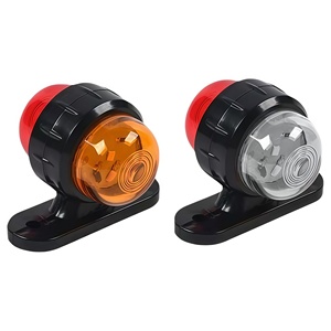 高品质卡车照明零件卡车发光二极管红白黄侧灯 - Product Image 1